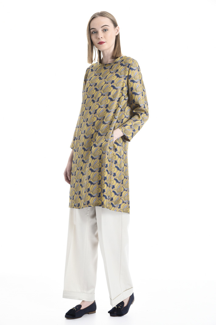Casacca in twill di seta Intrend Casacca in twill di seta Intrend