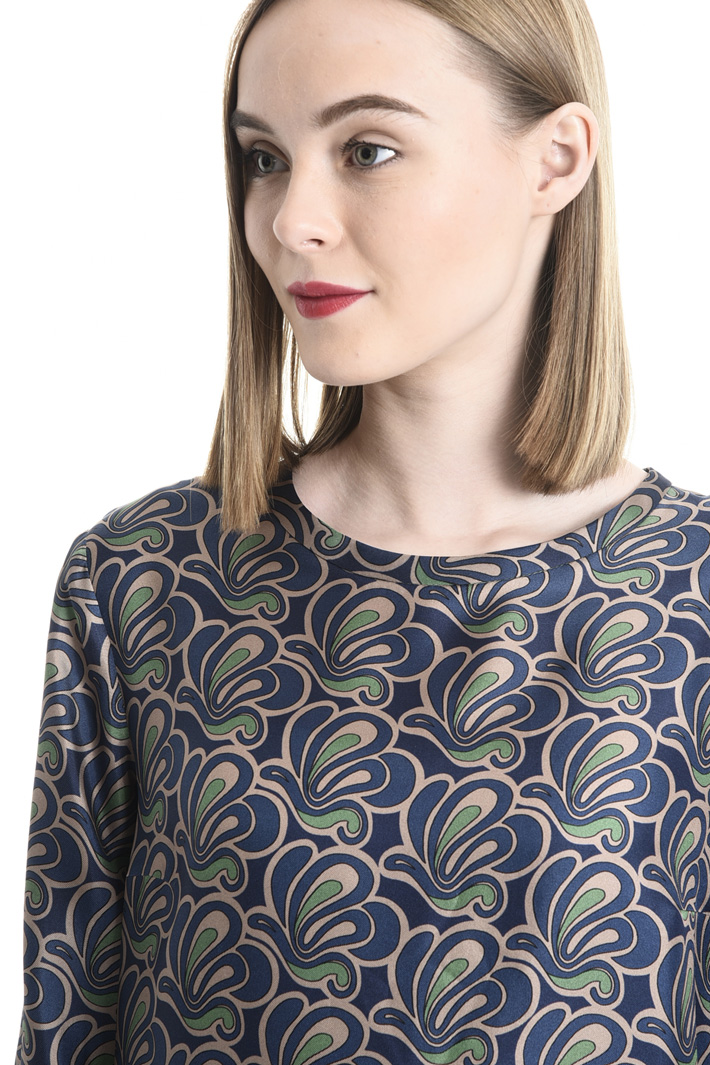 Casacca in twill di seta Intrend Casacca in twill di seta Intrend