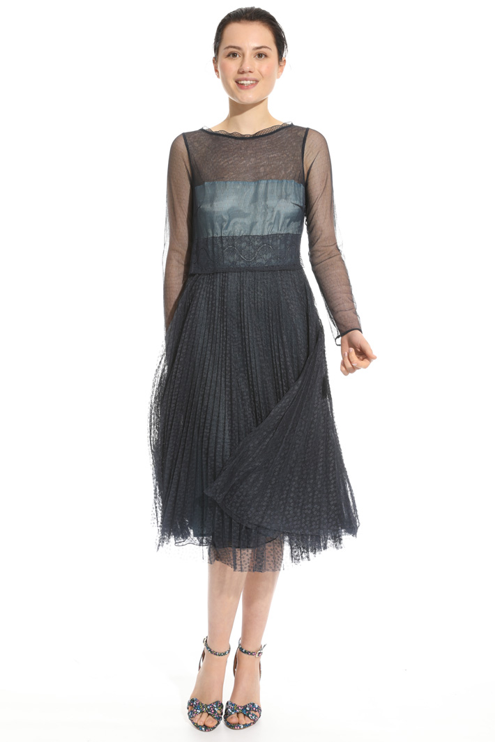 Abito in tulle plissé Intrend Abito in tulle plissé Intrend