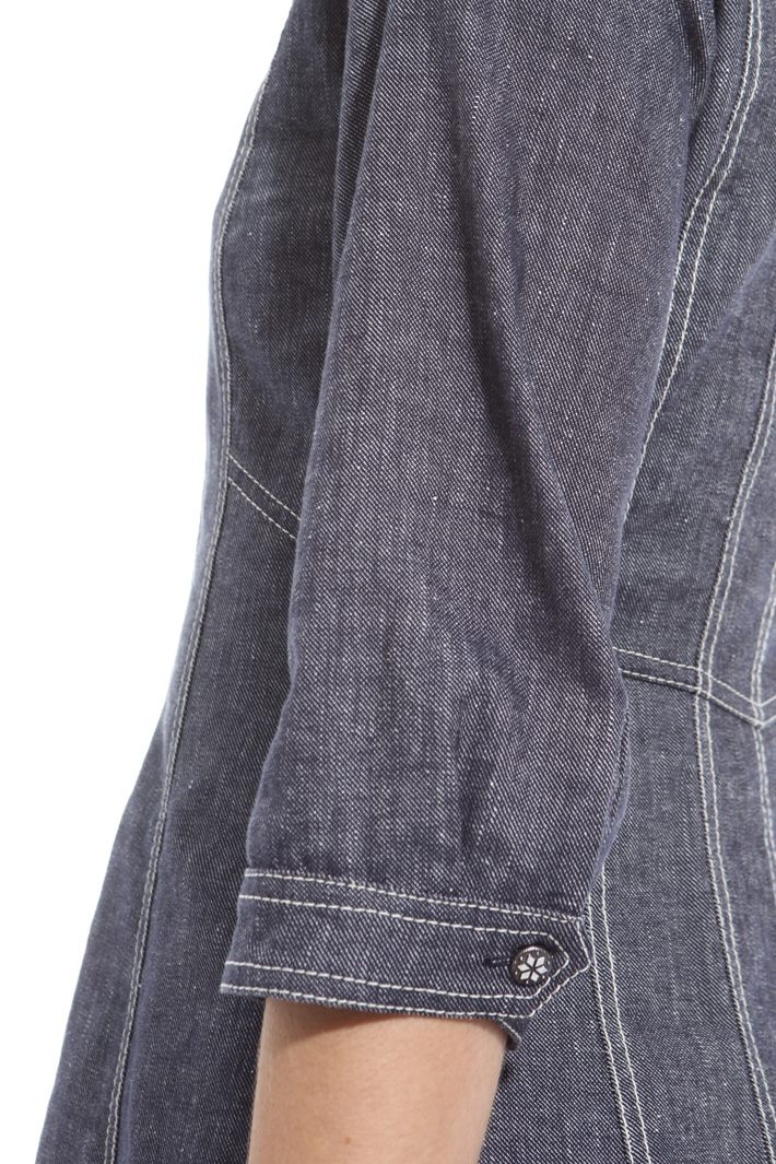 Abito effetto denim Intrend Abito effetto denim Intrend