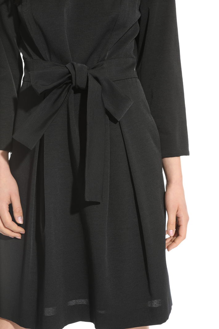 Bow detail dress Intrend Bow detail dress Intrend