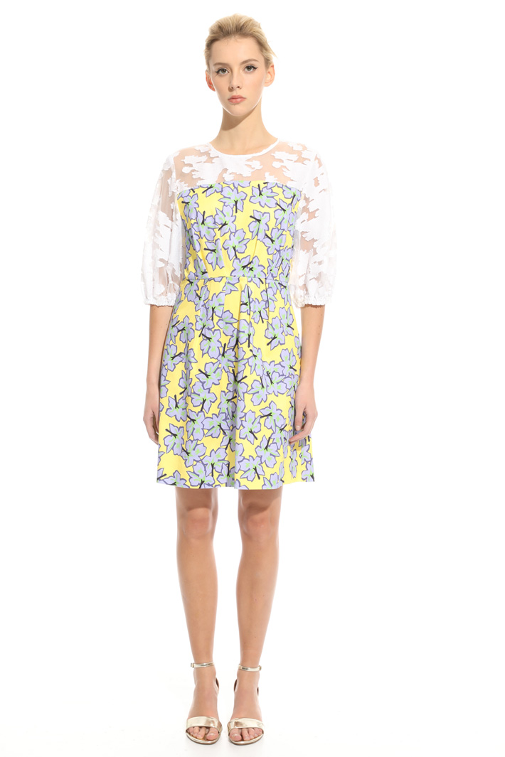 Fil coupé organza dress Intrend Fil coupé organza dress Intrend