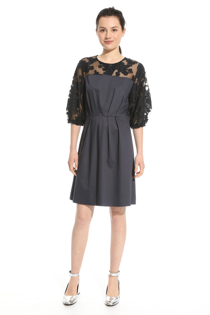 Fil coupé organza dress Intrend Fil coupé organza dress Intrend