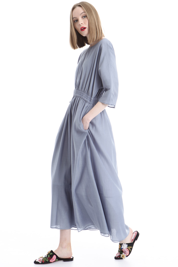 Abito in voile cotone e seta Intrend Abito in voile cotone e seta Intrend