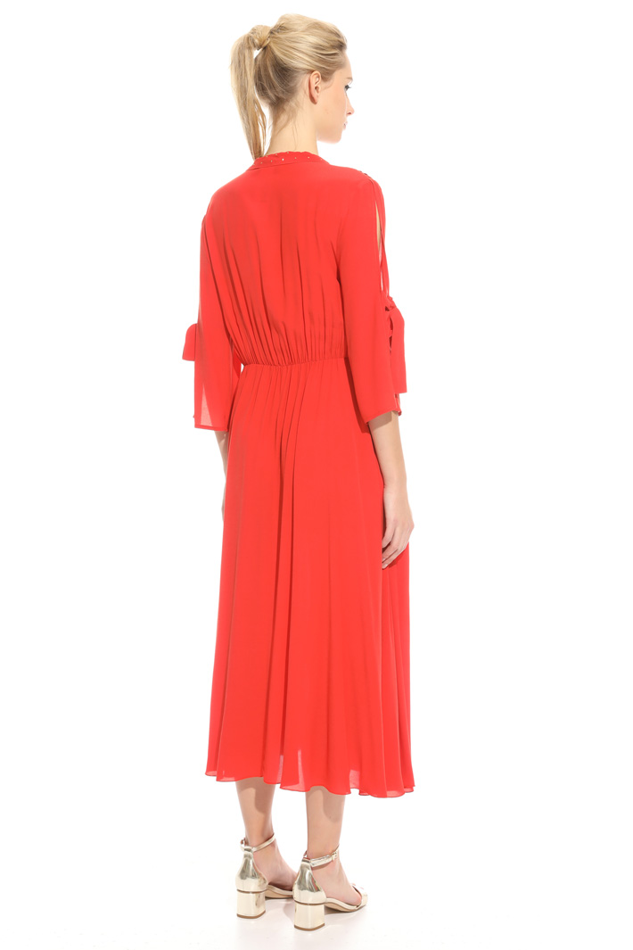 Viscose crepe dress Intrend Viscose crepe dress Intrend