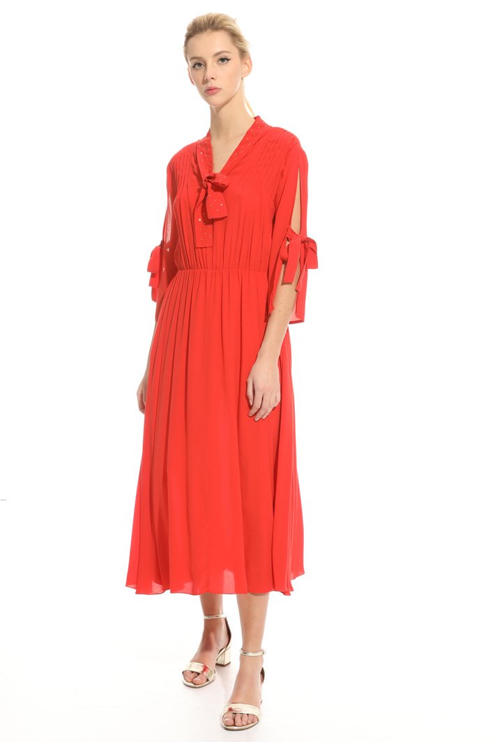 Viscose crepe dress Intrend Viscose crepe dress Intrend