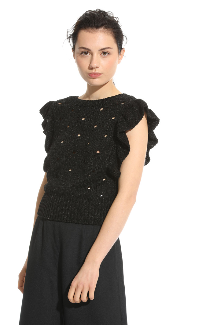 Top in maglia lamè Intrend Top in maglia lamè Intrend