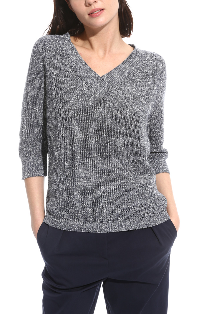 Maglia in filato lurex Intrend Maglia in filato lurex Intrend