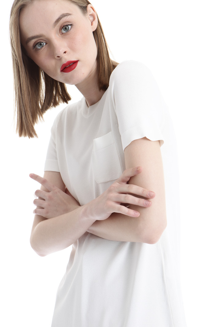Maglia in viscosa crepe Intrend Maglia in viscosa crepe Intrend