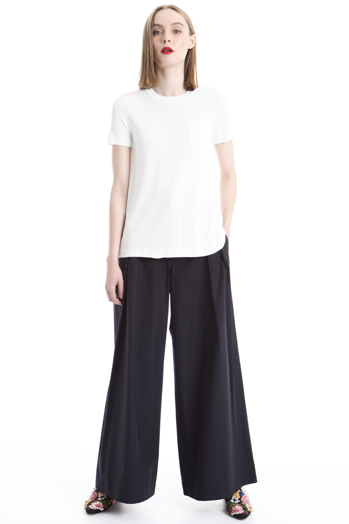 Maglia in viscosa crepe Intrend Maglia in viscosa crepe Intrend
