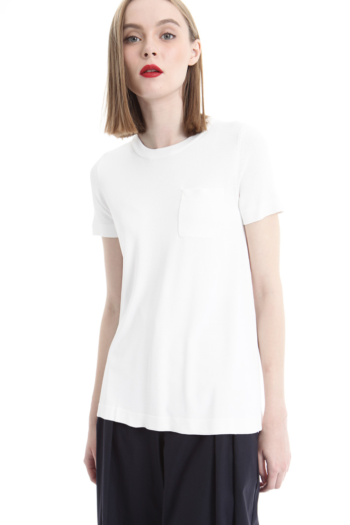 Maglia in viscosa crepe Intrend Maglia in viscosa crepe Intrend