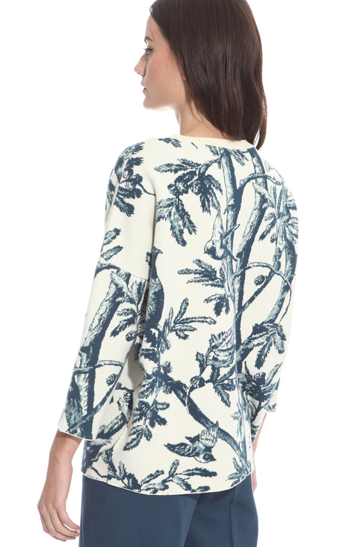 Maglia in viscosa jacquard Intrend Maglia in viscosa jacquard Intrend