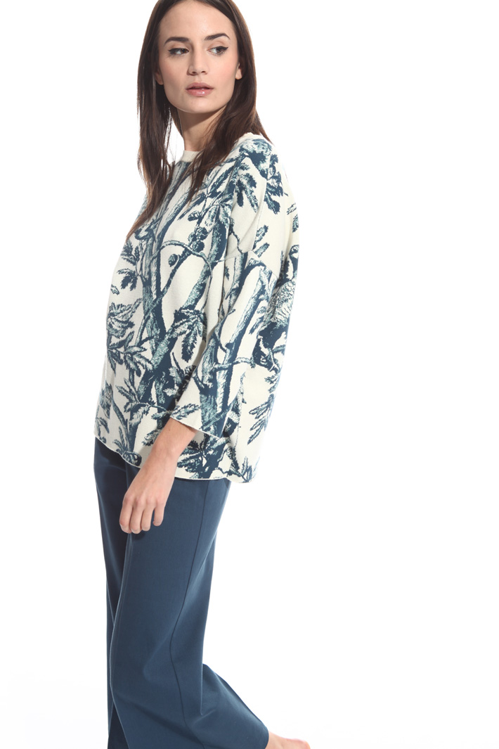 Maglia in viscosa jacquard Intrend Maglia in viscosa jacquard Intrend