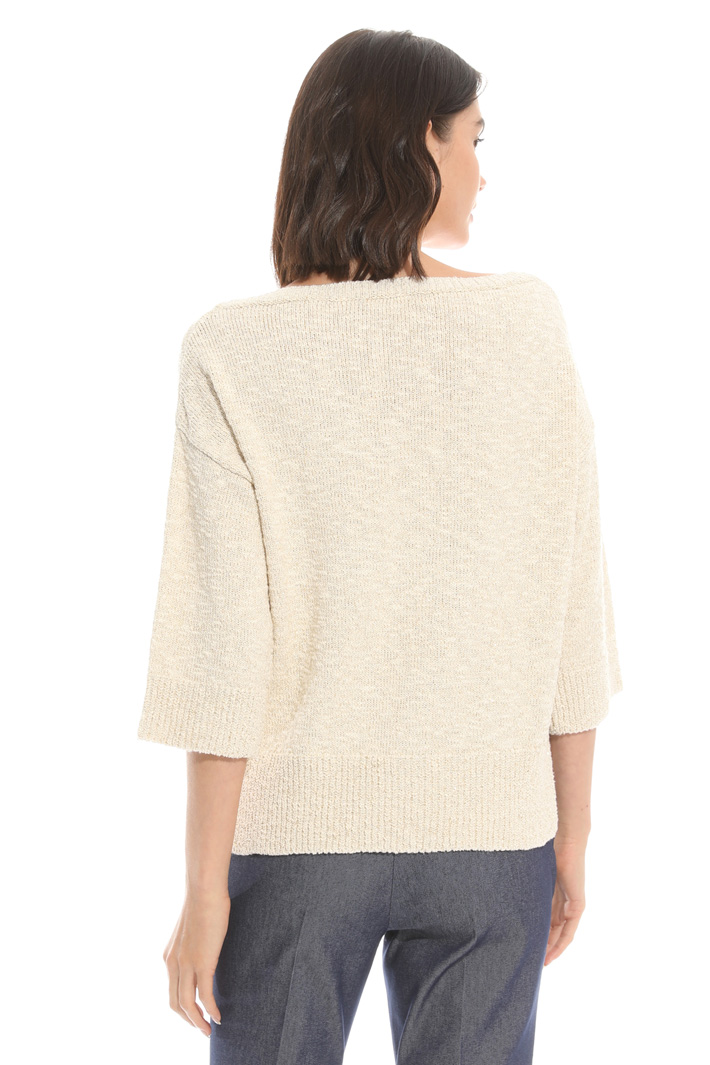 Mouliné yarn sweater Intrend Mouliné yarn sweater Intrend