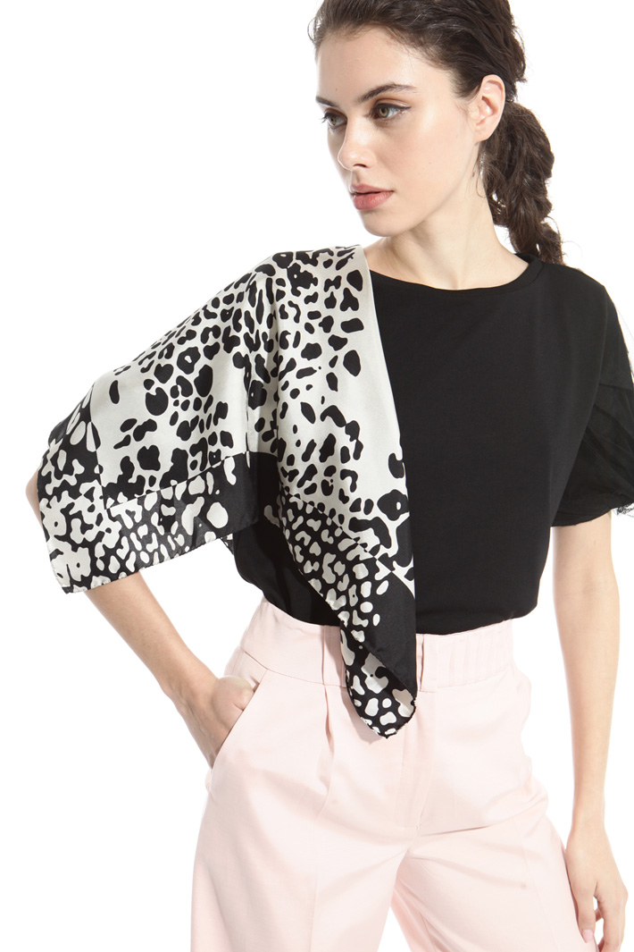 Foulard a motivo animalier Intrend Foulard a motivo animalier Intrend
