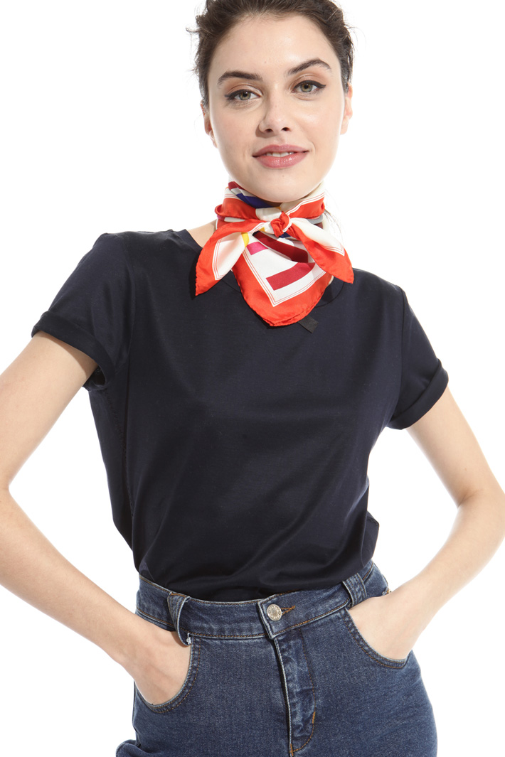 Foulard quadrato in seta Intrend Foulard quadrato in seta Intrend