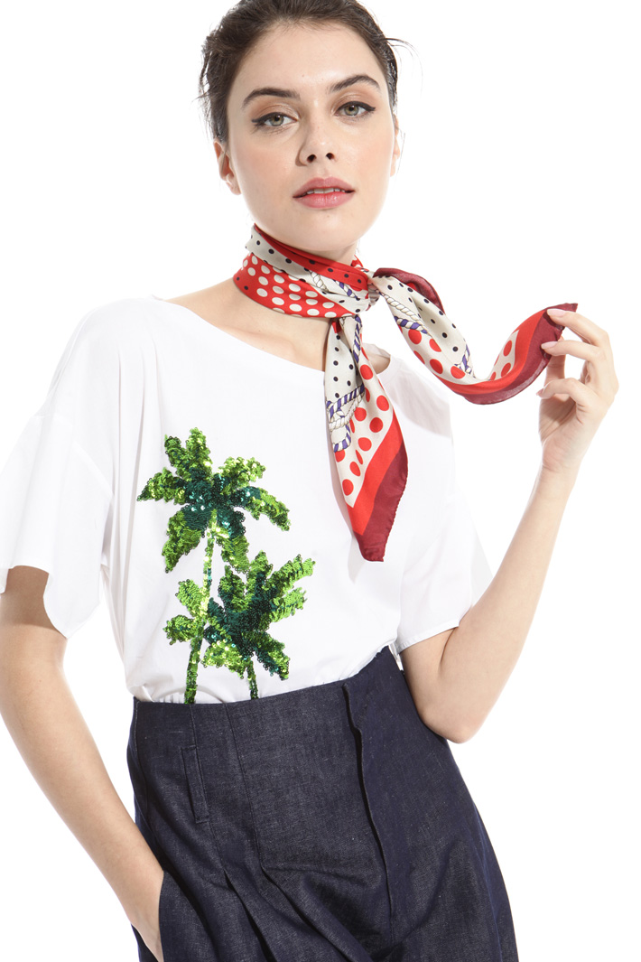 Pure silk foulard Intrend Pure silk foulard Intrend