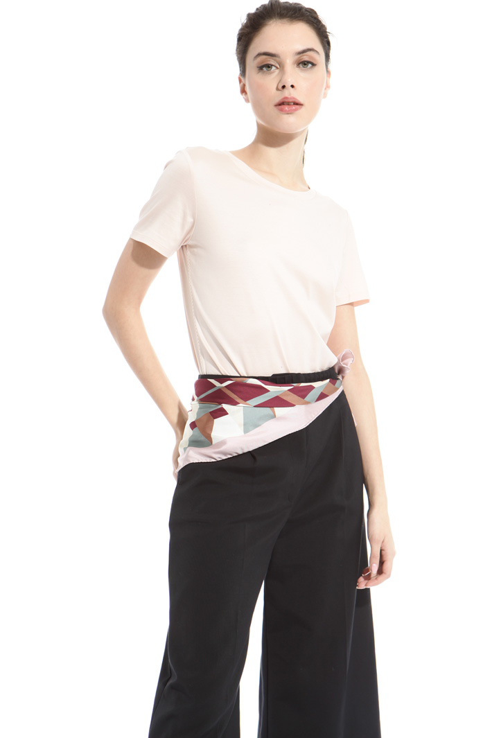 Printed silk foulard Intrend Printed silk foulard Intrend