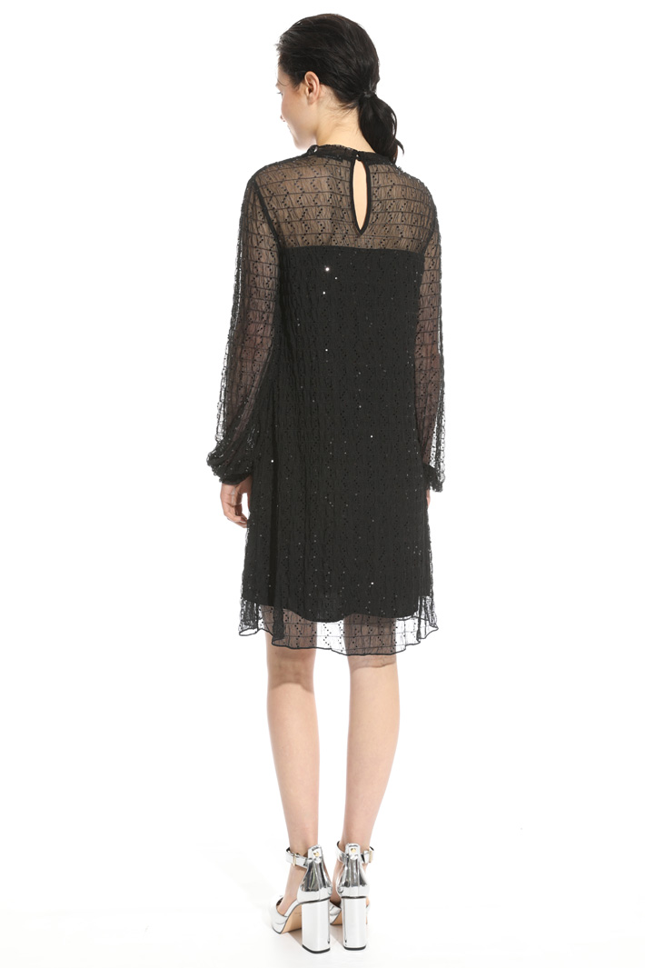 Tulle dress with sequins Intrend Tulle dress with sequins Intrend