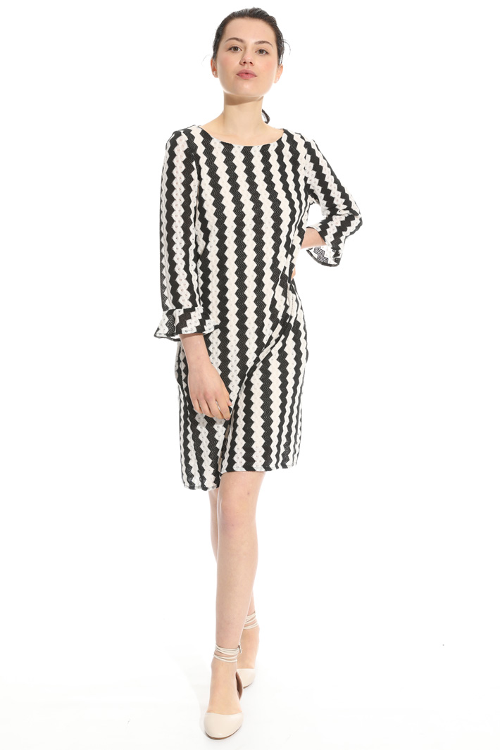 Abito in jersey effetto pizzo Intrend Abito in jersey effetto pizzo Intrend