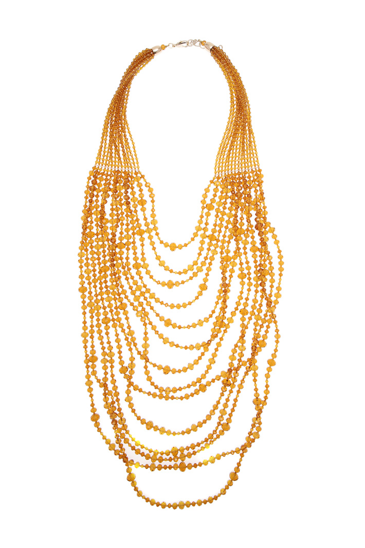Collana di jais a cascata Intrend Collana di jais a cascata Intrend