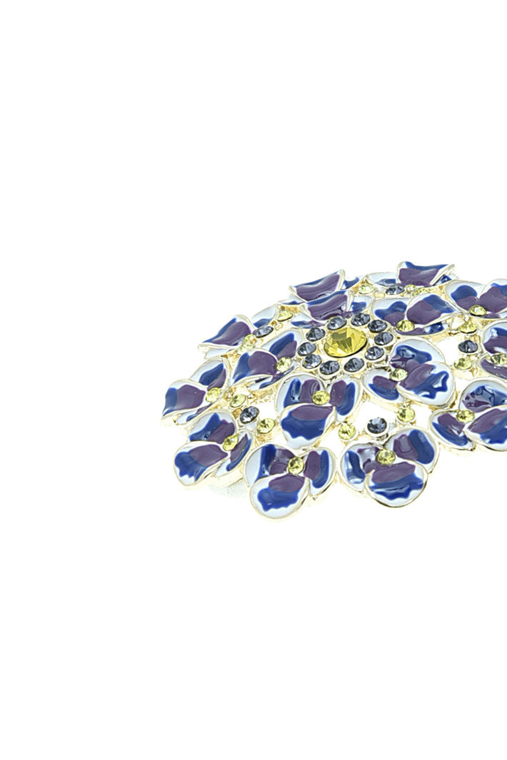 Spilla smaltata con strass Intrend Spilla smaltata con strass Intrend