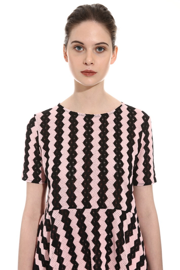 Blusa in jersey effetto pizzo Intrend Blusa in jersey effetto pizzo Intrend