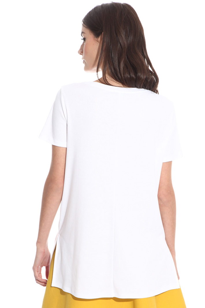 T-shirt in jersey interlock Intrend T-shirt in jersey interlock Intrend