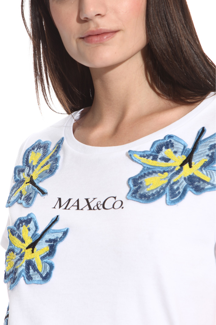 T-shirt in jersey interlock Intrend T-shirt in jersey interlock Intrend