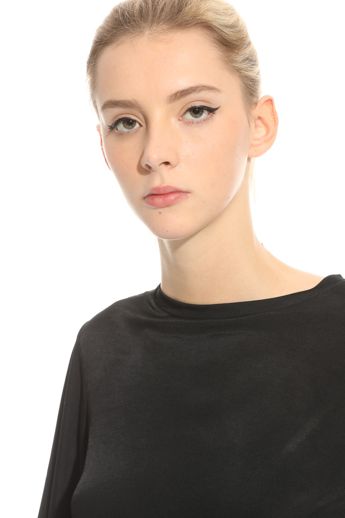 Blusa in jersey di viscosa Intrend Blusa in jersey di viscosa Intrend