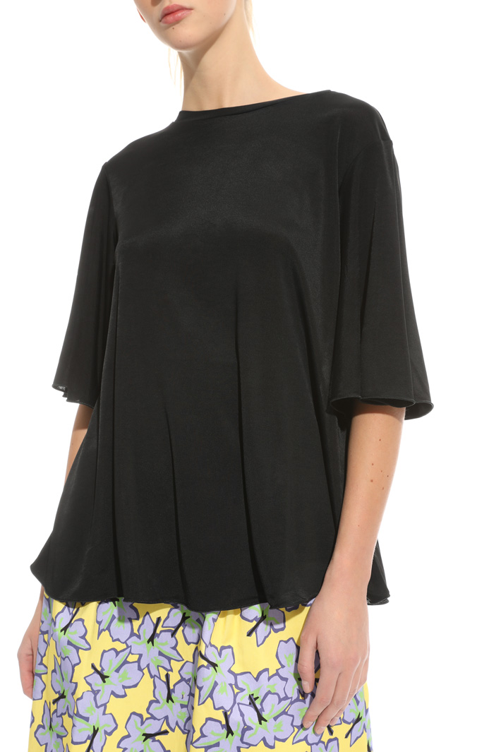 Blusa in jersey di viscosa Intrend Blusa in jersey di viscosa Intrend