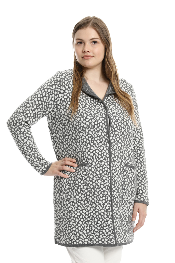 Soprabito jacquard in maglia Intrend Soprabito jacquard in maglia Intrend