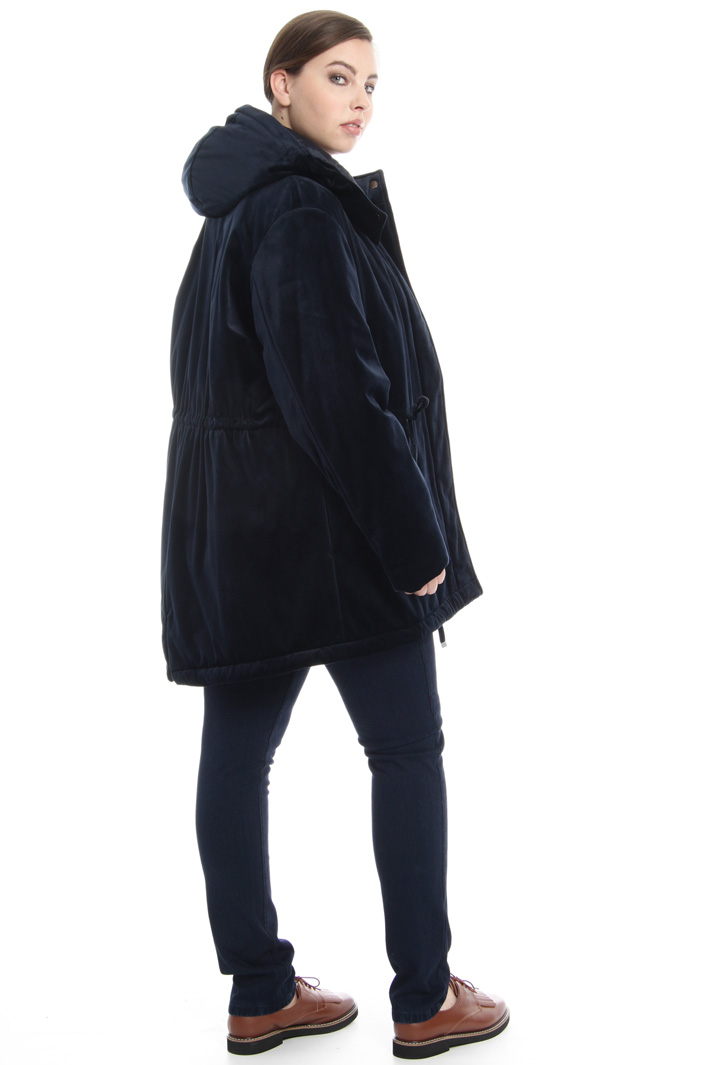 Parka imbottito in velluto Intrend Parka imbottito in velluto Intrend