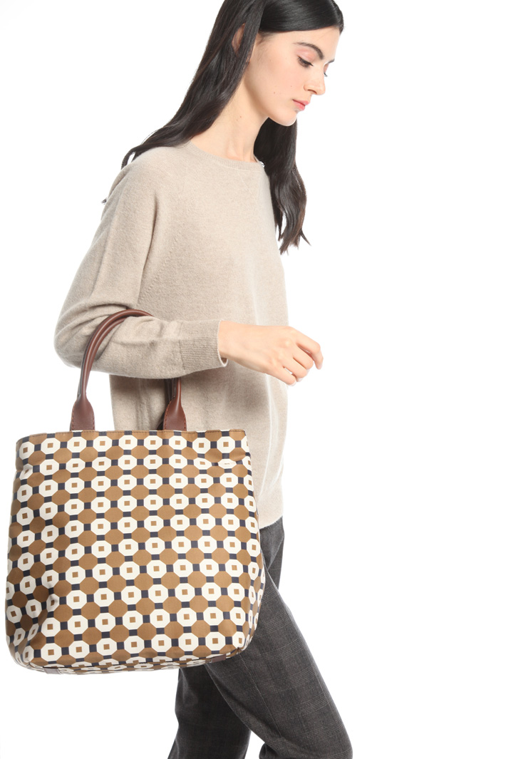 Shopper in tessuto stampato Intrend Shopper in tessuto stampato Intrend
