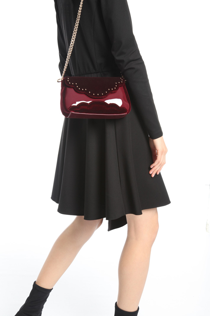 Velvet-effect min bag Intrend Velvet-effect min bag Intrend