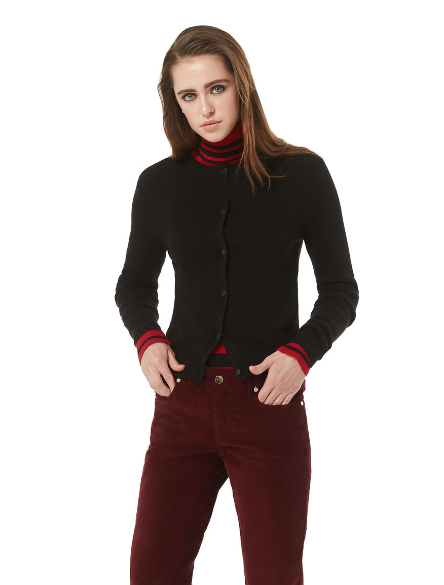 Cardigan in misto cashmere Cardigan in misto cashmere