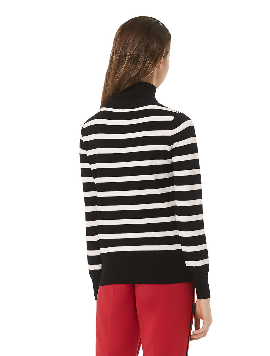 Striped turtleneck sweater Striped turtleneck sweater