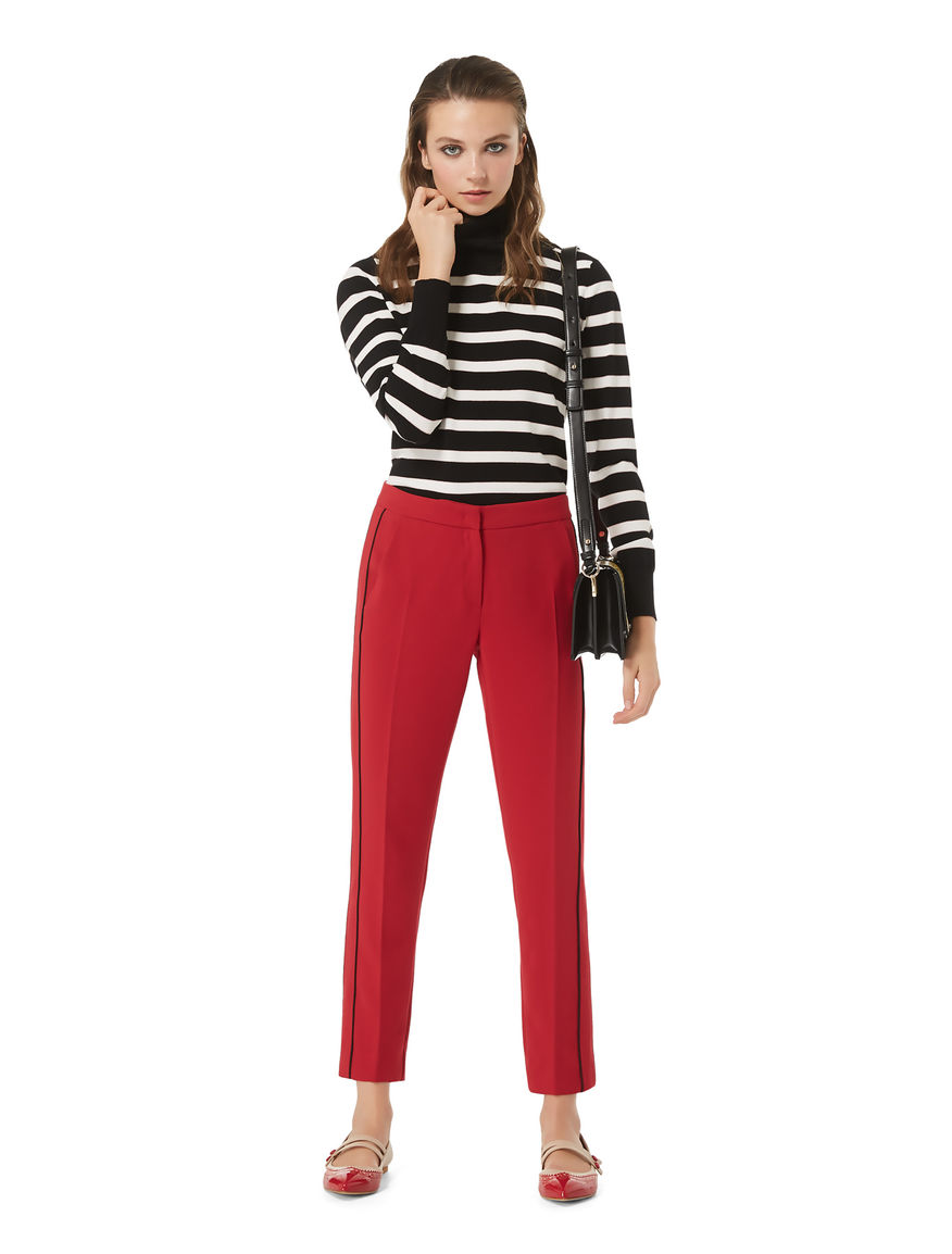 Striped turtleneck sweater Striped turtleneck sweater