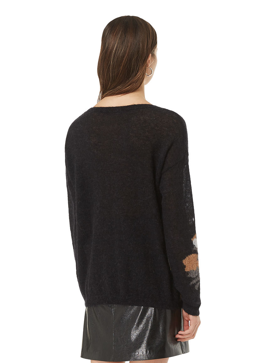 Maglia in misto mohair Maglia in misto mohair