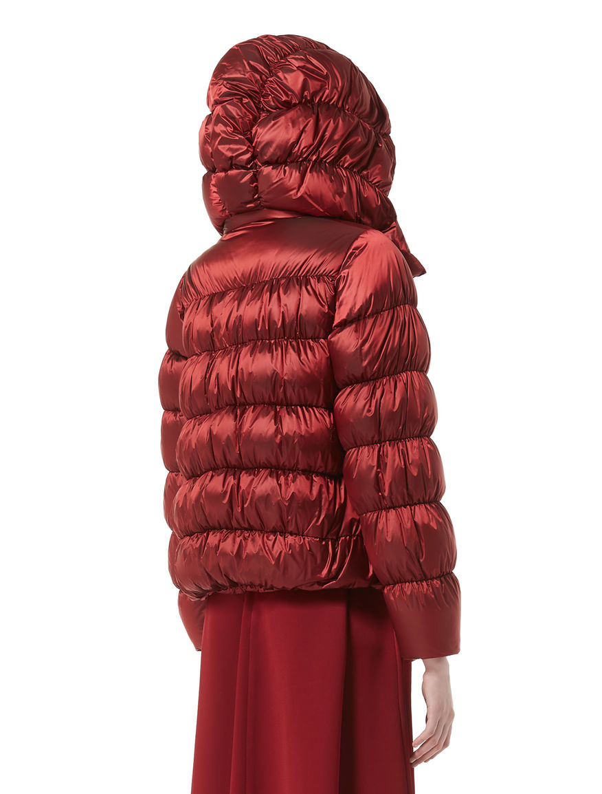 Down jacket with hood Down jacket with hood
