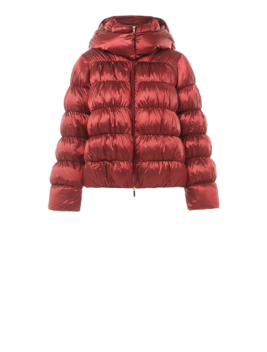 Down jacket with hood Down jacket with hood