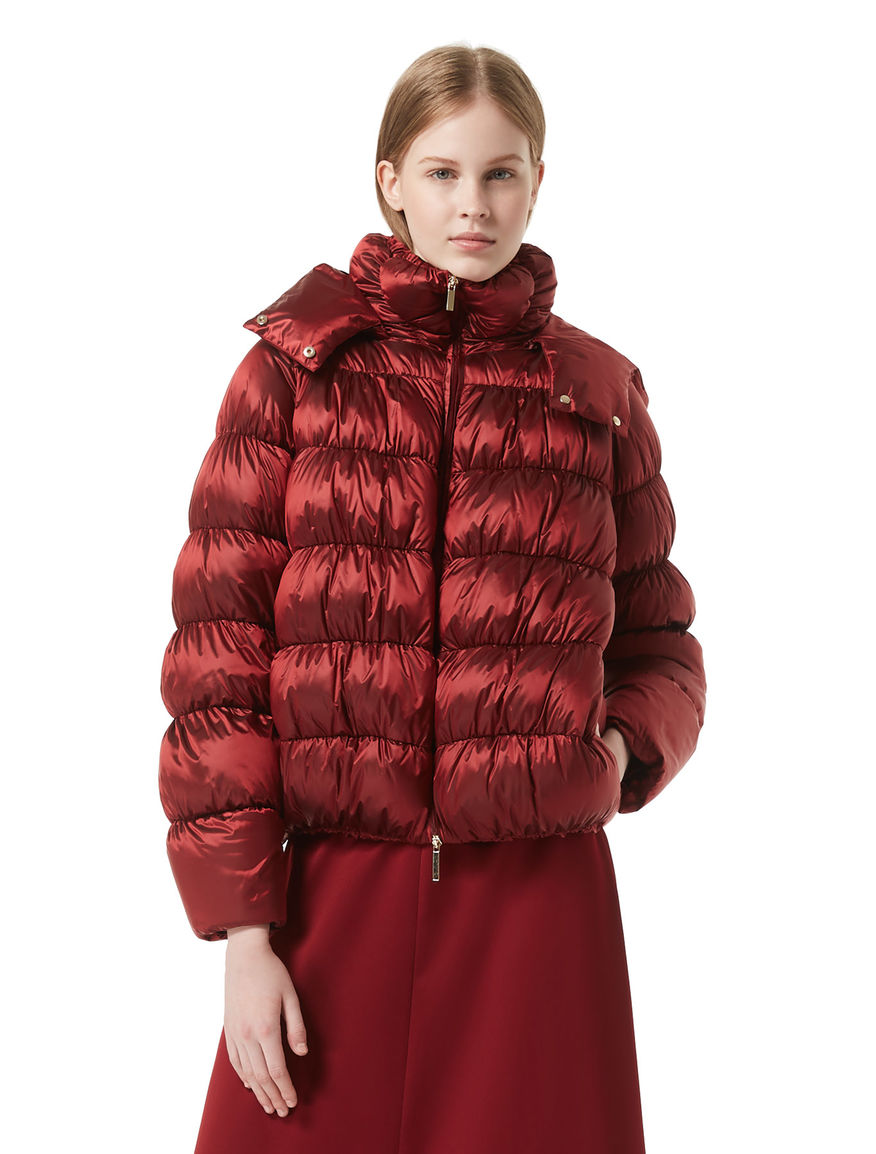 Down jacket with hood Down jacket with hood
