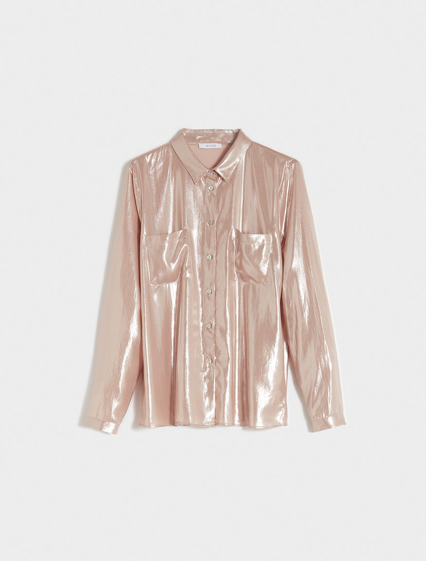 Lamé shirt Lamé shirt