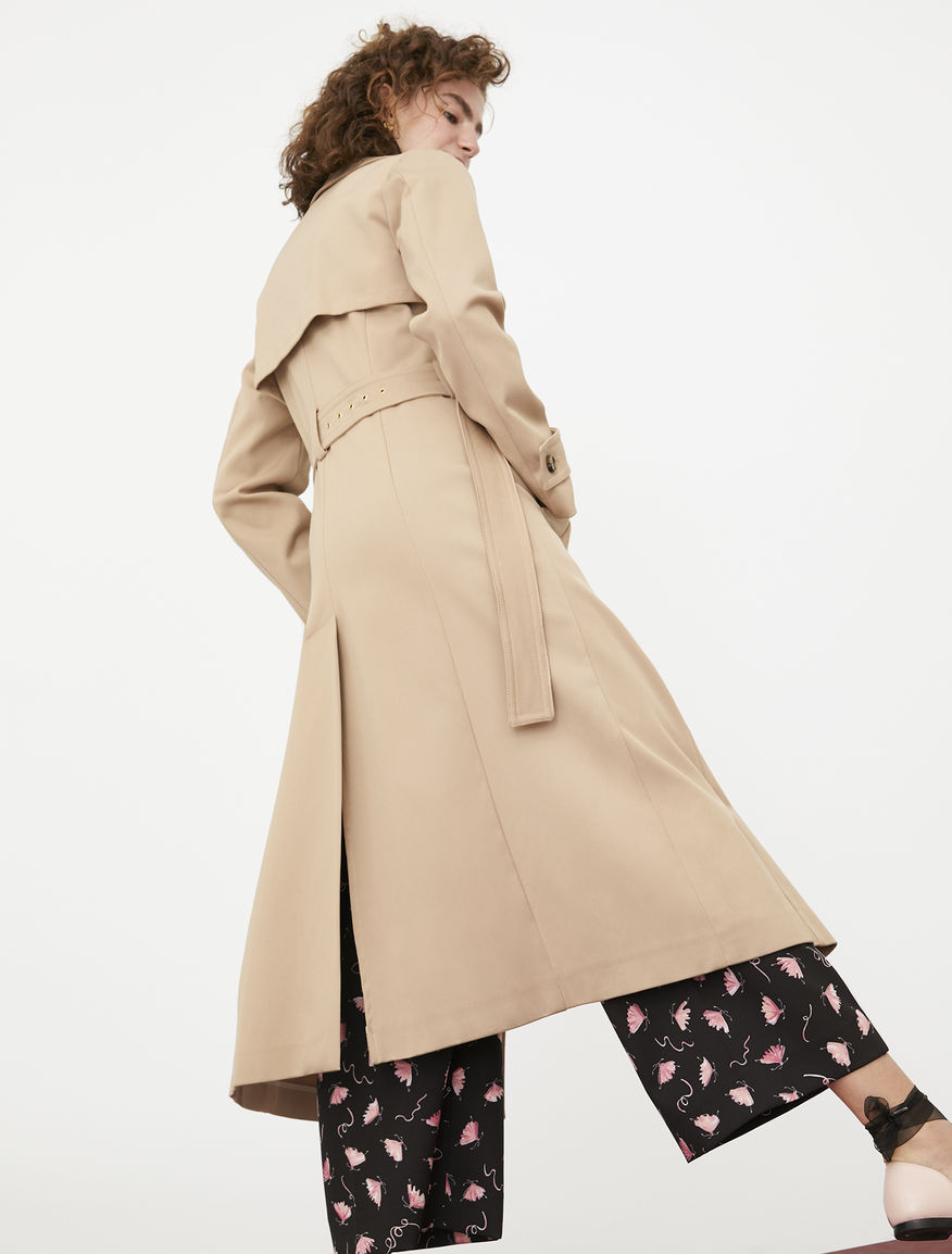 Double-breasted trench coat Double-breasted trench coat
