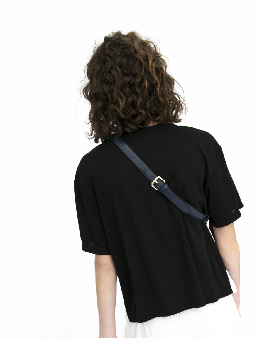 T-shirt con bande T-shirt con bande