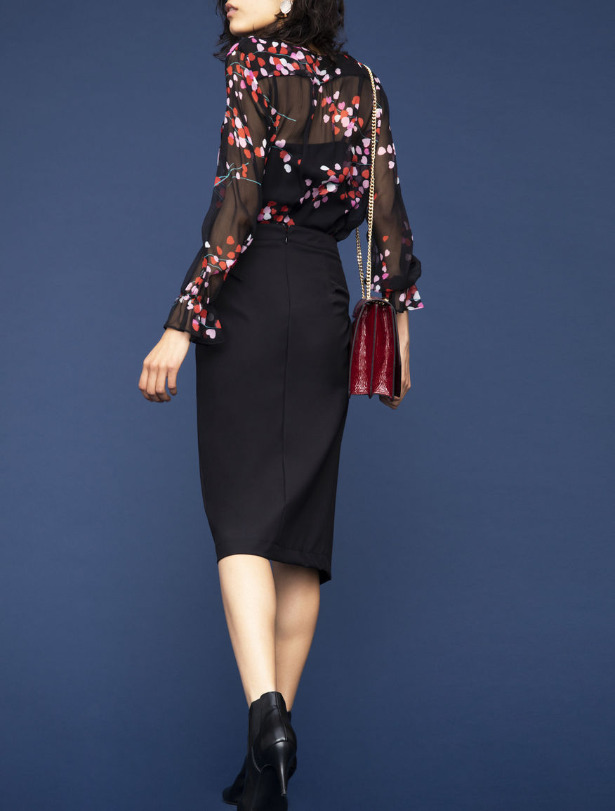 Pencil skirt con spacco Pencil skirt con spacco
