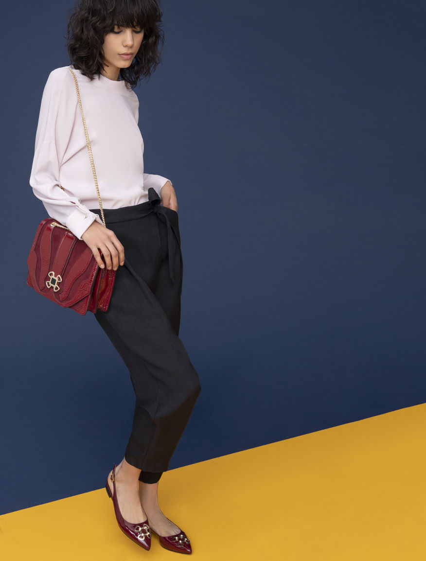 Blusa in misto seta Blusa in misto seta