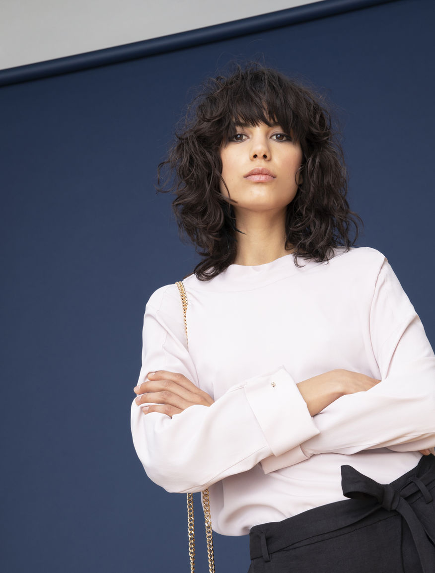 Blusa in misto seta Blusa in misto seta