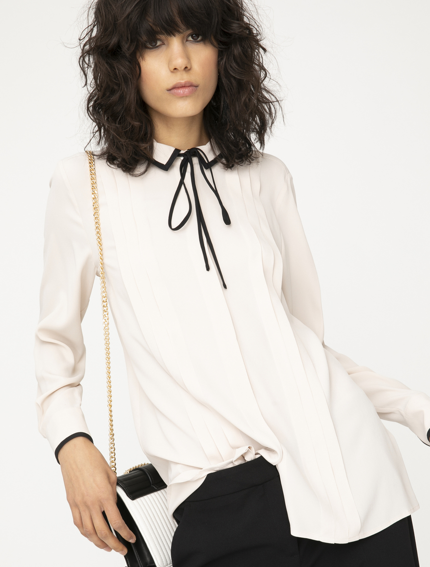 Silk blend shirt Silk blend shirt