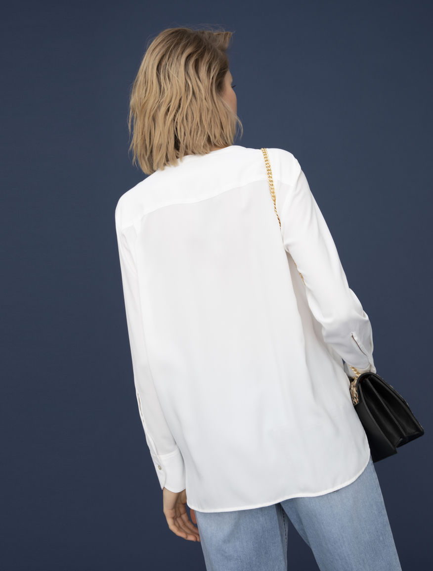 Camicia in misto seta Camicia in misto seta